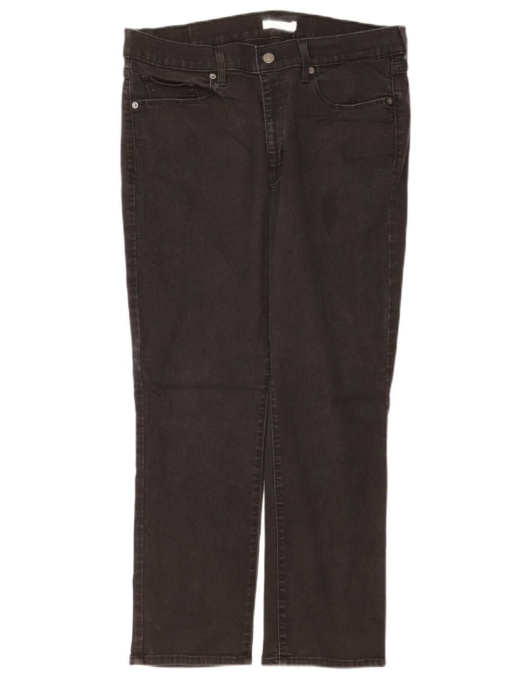 Levi's Womens Classic Straight Jeans US 14 XL W32 L28 Black