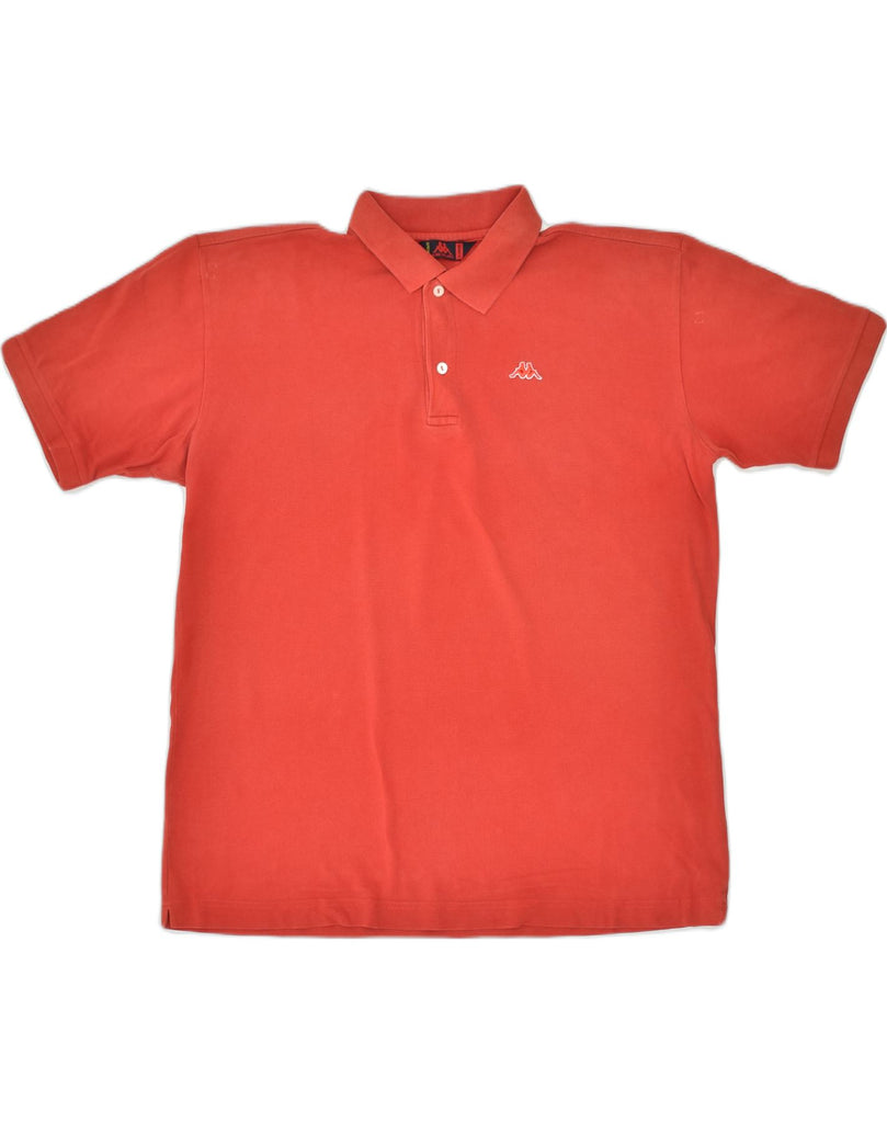 KAPPA Mens Polo Shirt XL Red Cotton | Vintage | Thrift | Second-Hand | Used Clothing | Messina Hembry 
