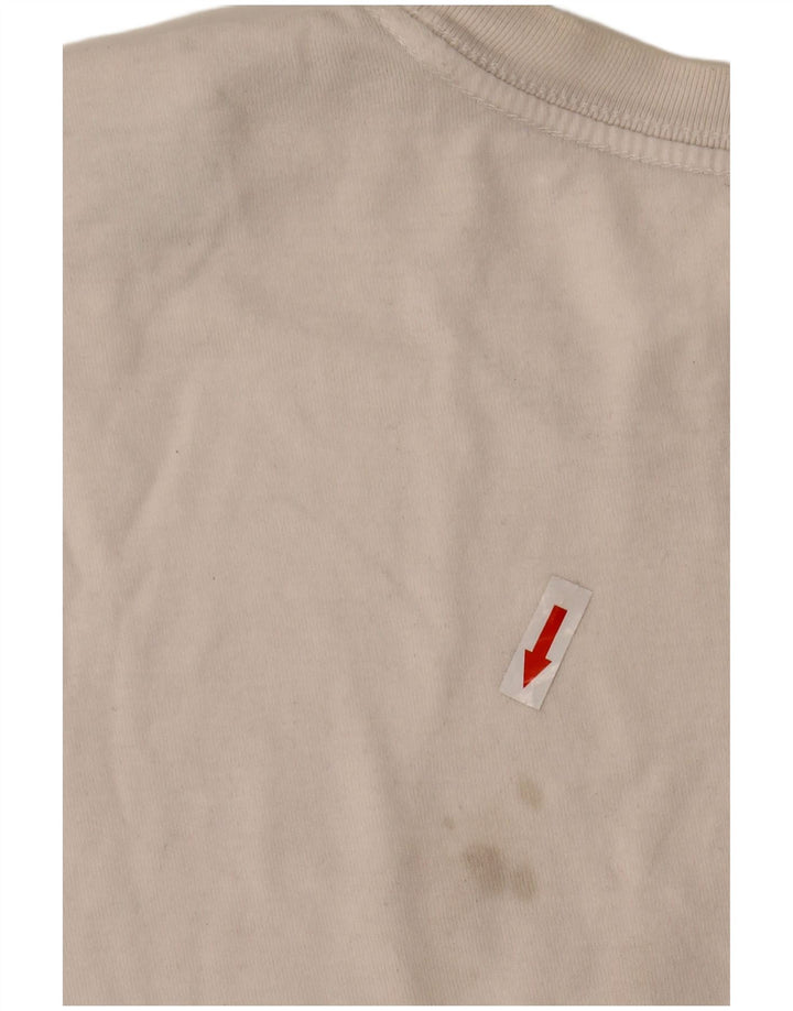 Nike Mens Standard Fit Graphic T-Shirt Top 2XL Off White