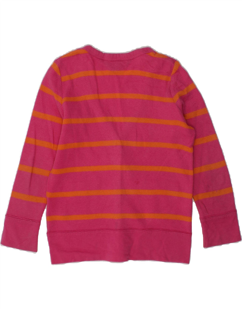 POLO RALPH LAUREN Baby Girls Cardigan Sweater 18-24 Months Pink Striped | Vintage Polo Ralph Lauren | Thrift | Second-Hand Polo Ralph Lauren | Used Clothing | Messina Hembry 