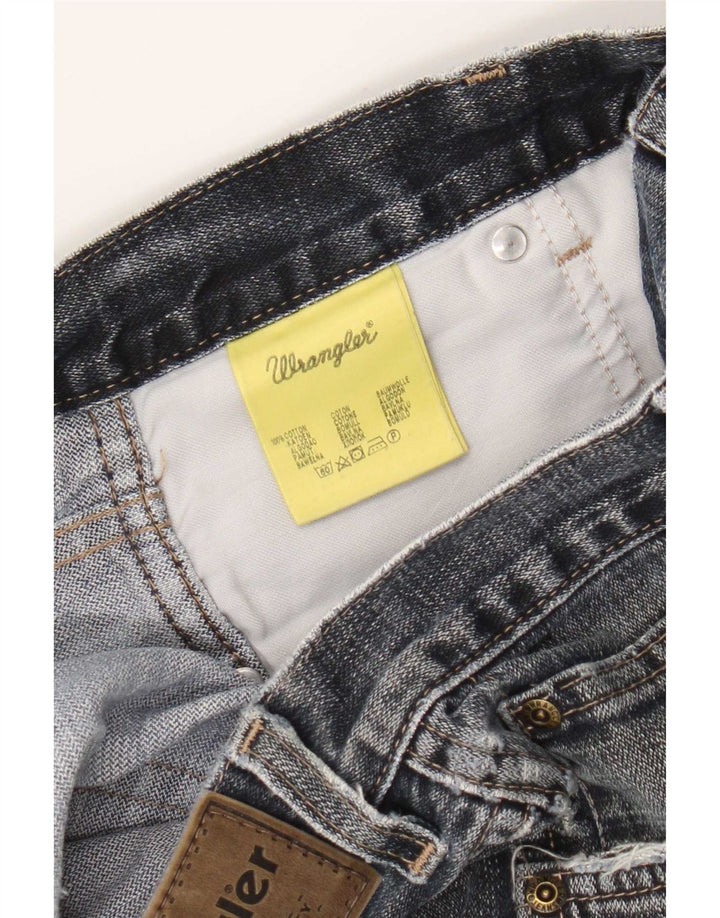 Wrangler Mens Bootcut Jeans W32 L27 Blue Cotton