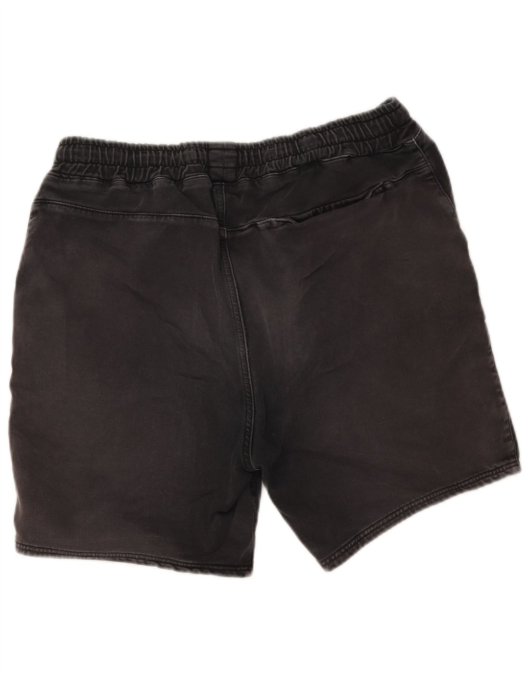 Zara Mens Chino Shorts XL W34 Grey Cotton