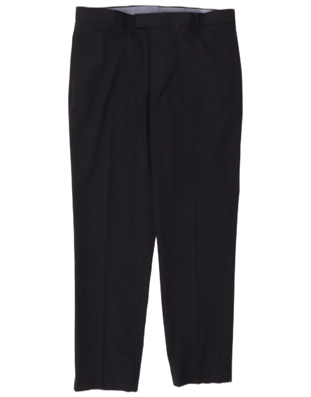Marks & Spencer Mens Tailored Slim Suit Trousers W36 L31 Navy Blue