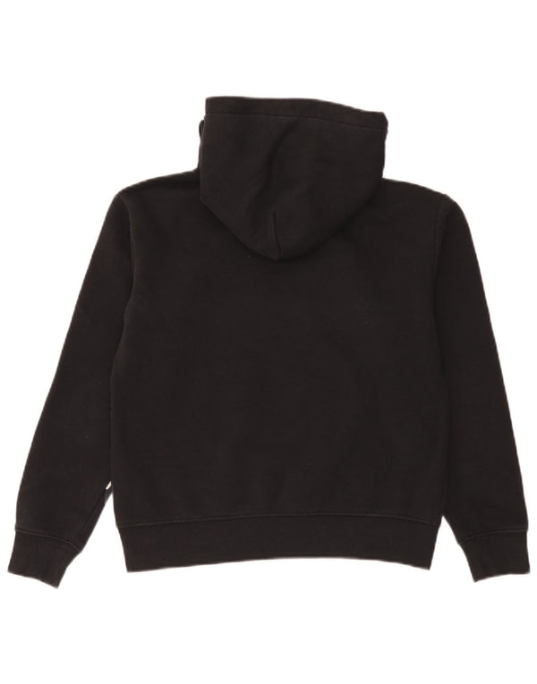 Calvin Klein Jeans Boys Graphic Hoodie Jumper 13-14 Years Black Cotton