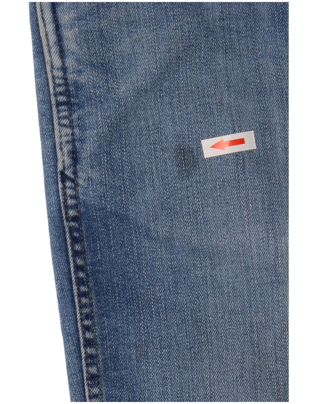 Wrangler Mens Texas Stretch Straight Jeans W36 L30 Blue Cotton