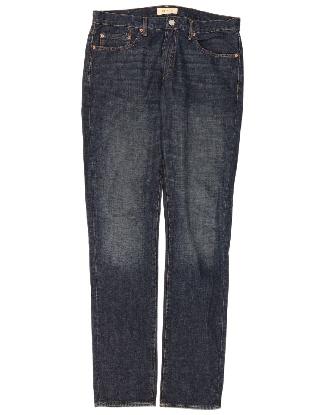 Gap Mens Slim Jeans W34 L30 Blue Cotton