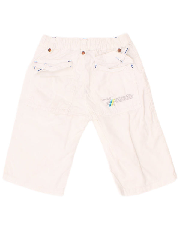 Diesel Baby Boys Graphic Straight Cargo Trousers 3-6 Months W20 L9 White