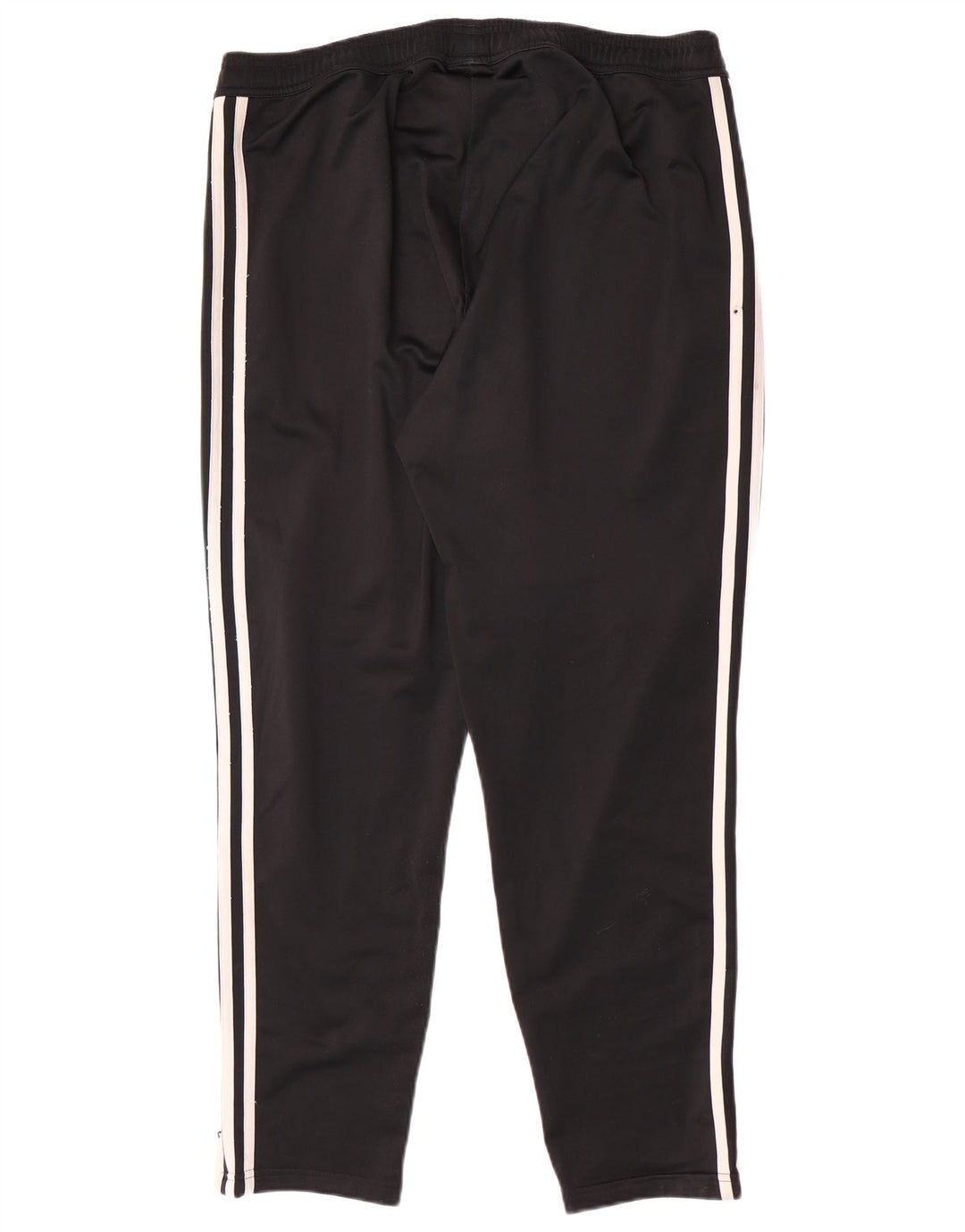 Adidas Mens Tracksuit Trousers Large  Black Herringbone Polyester