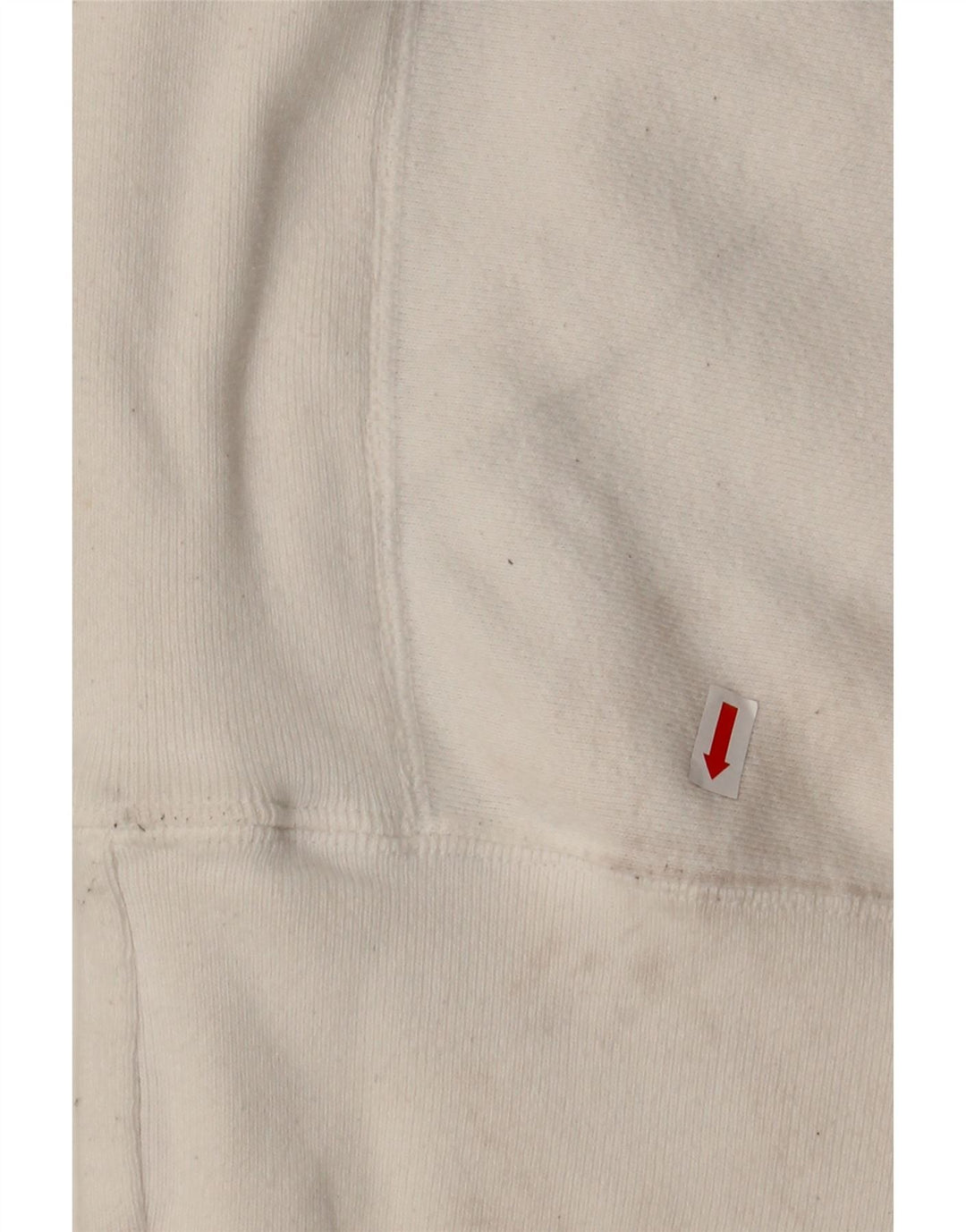 CHAMPION Mens Graphic Hoodie Jumper Medium White Cotton Vintage Champion and Second-Hand Champion from Messina Hembry 
