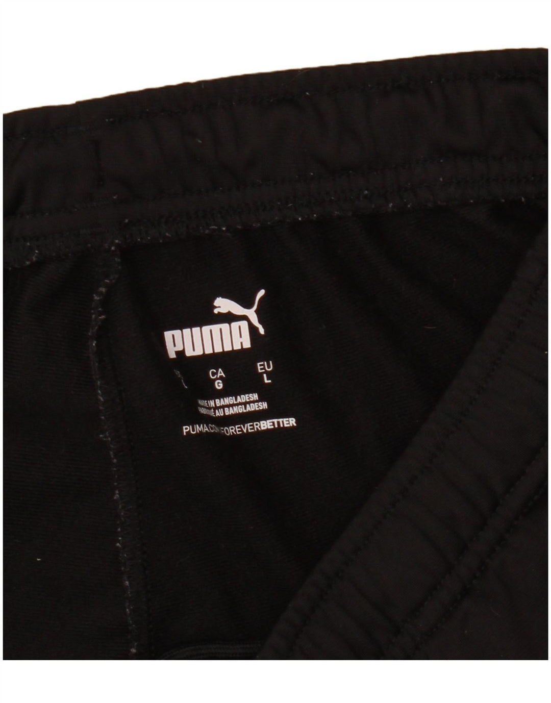 PUMA Mens Tracksuit Trousers Large Black