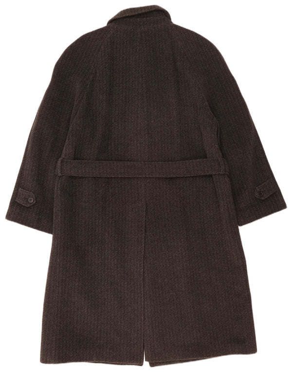 San Remo Mens Overcoat IT 50 Large Grey Wool