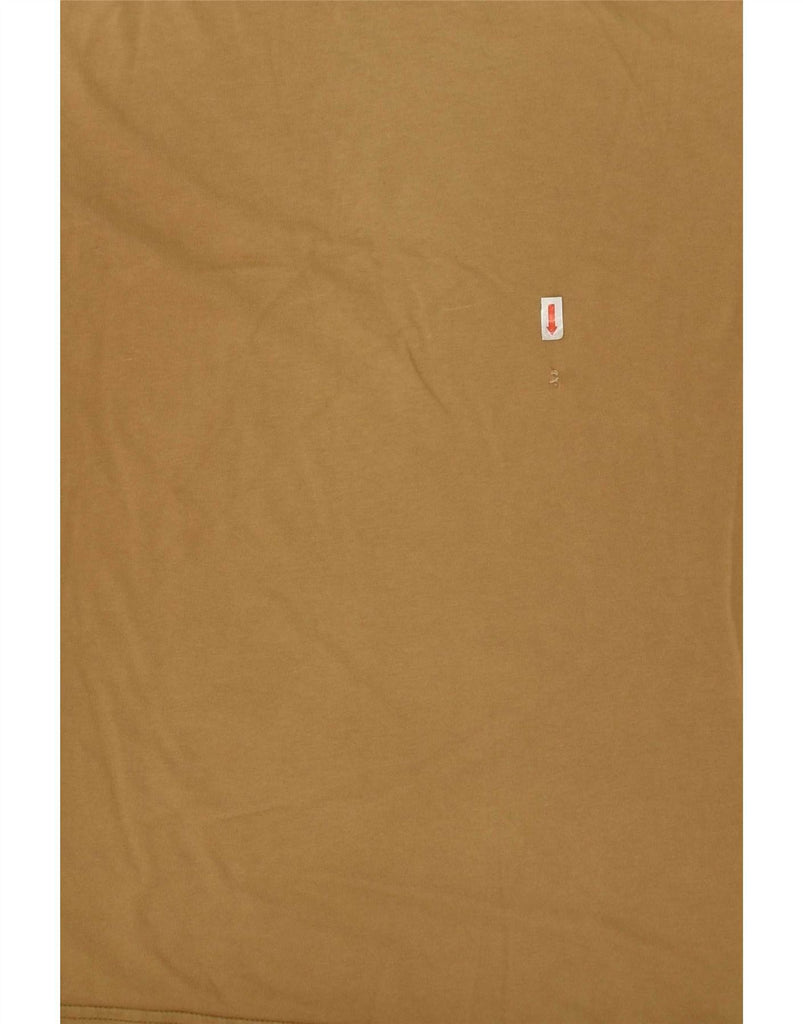 THE NORTH FACE Womens Graphic T-Shirt Top UK 14 Medium Beige Colourblock Vintage The North Face and Second-Hand The North Face from Messina Hembry 