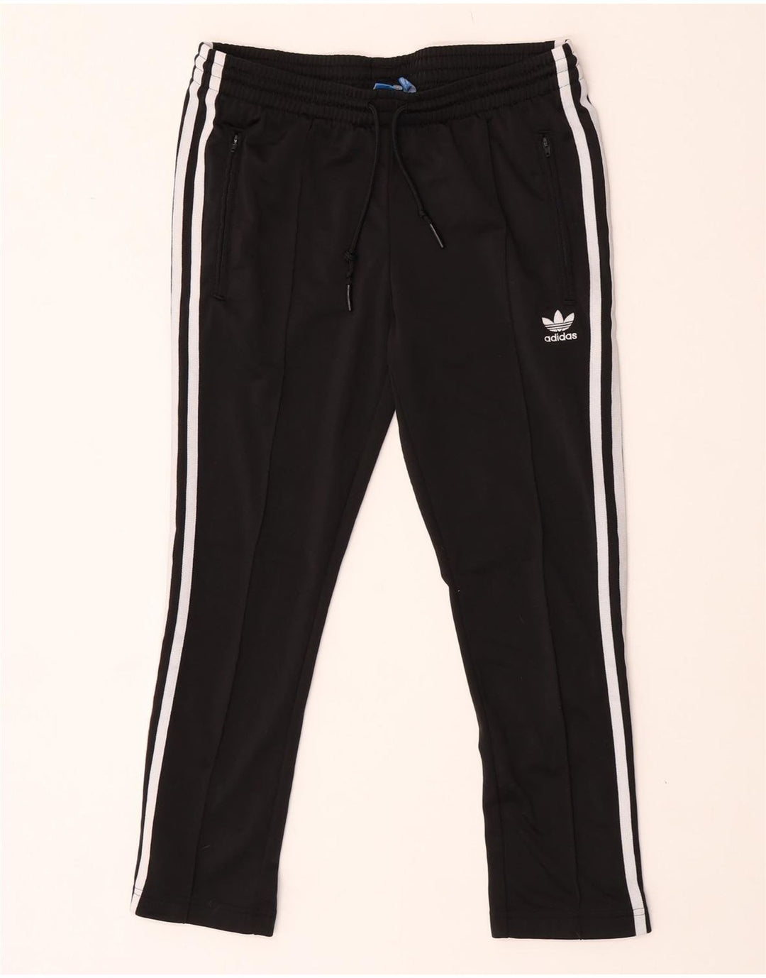 Adidas Womens Tracksuit Trousers UK 12 Medium Black Polyester