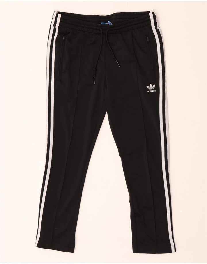Adidas Womens Tracksuit Trousers UK 12 Medium Black Polyester