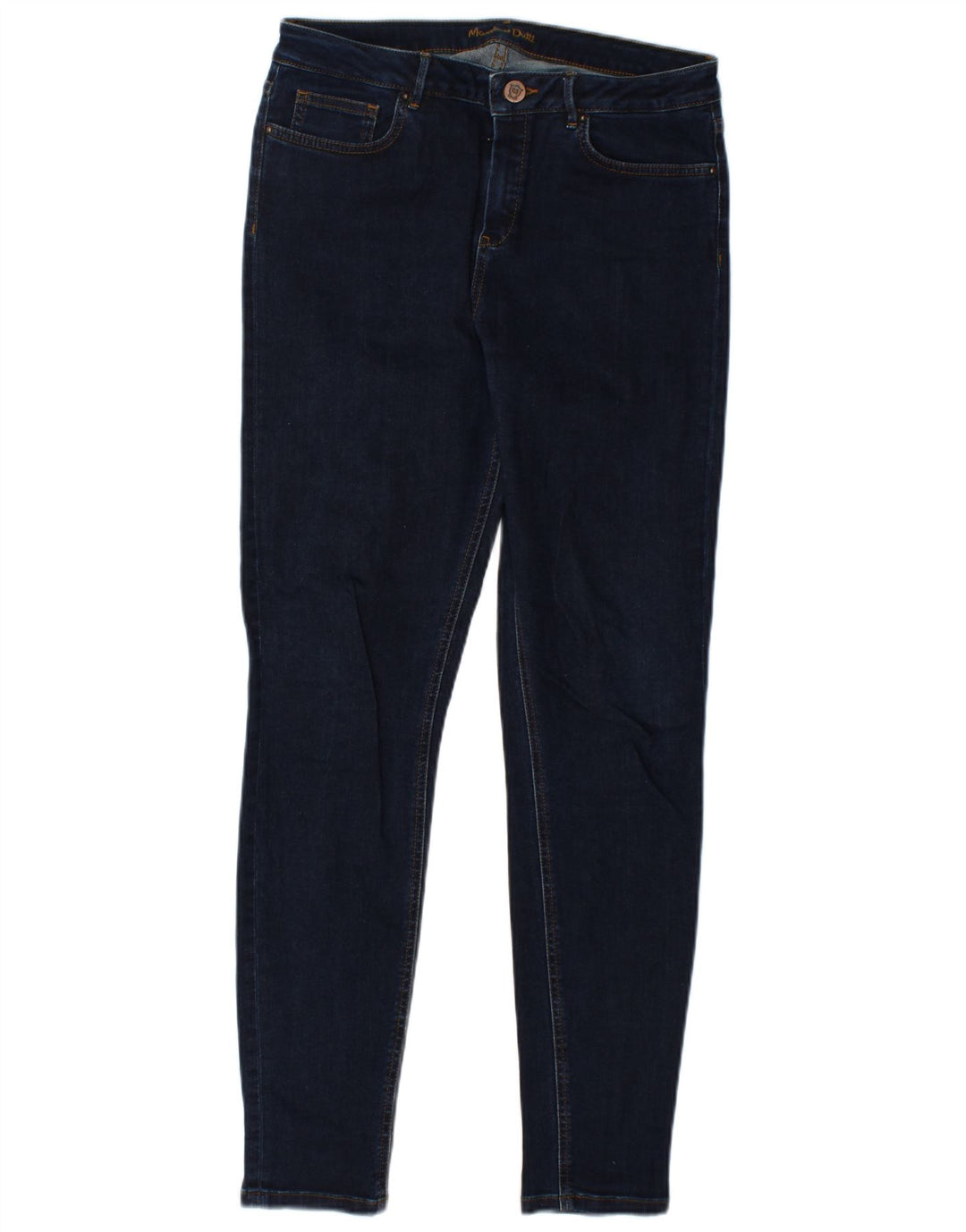 Massimo Dutti Womens Skinny Jeans EU 40 Medium W30 L29 Navy Blue