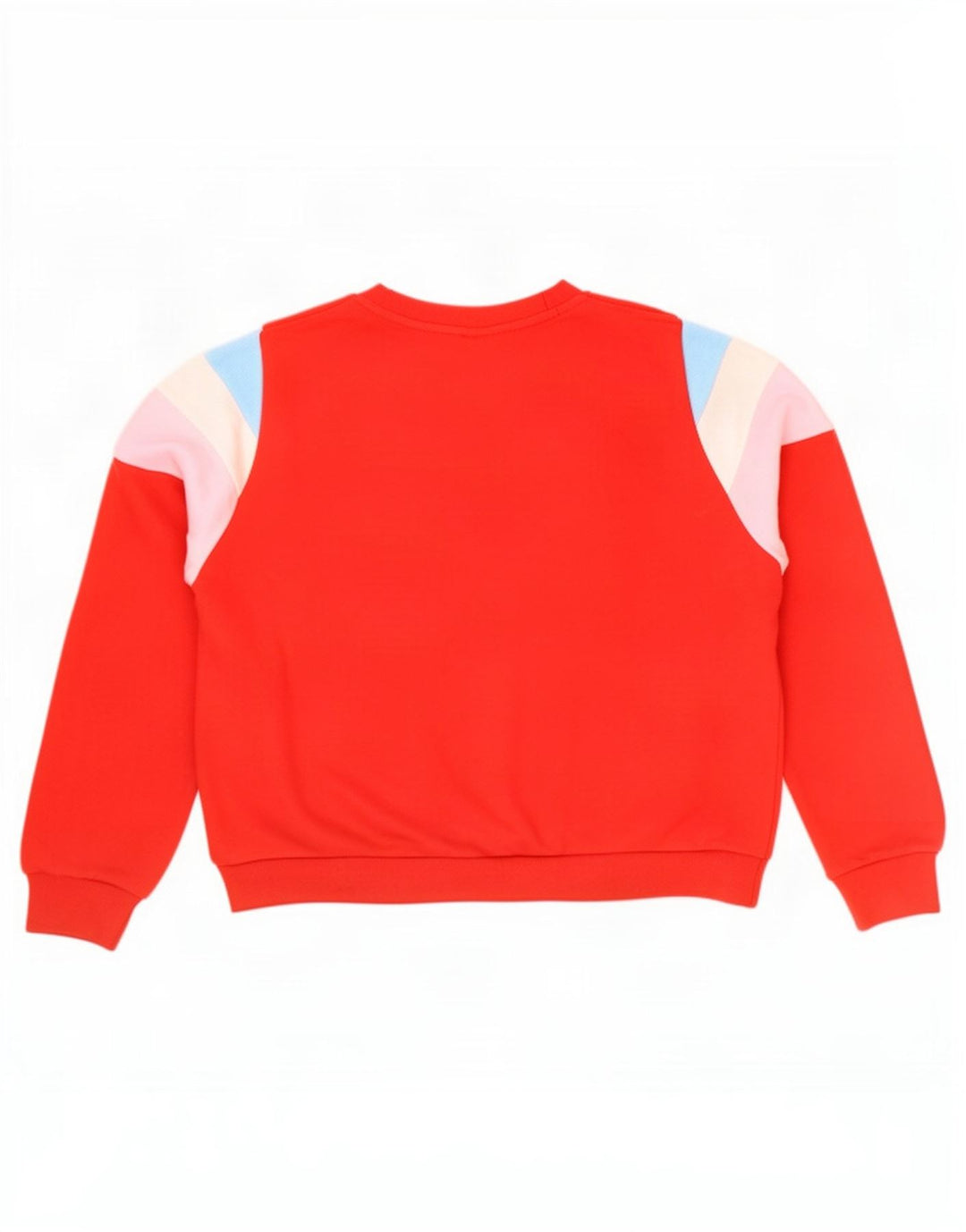 Levi's Womens Oversized Sweatshirt Jumper UK 14 Medium Red Colourblock