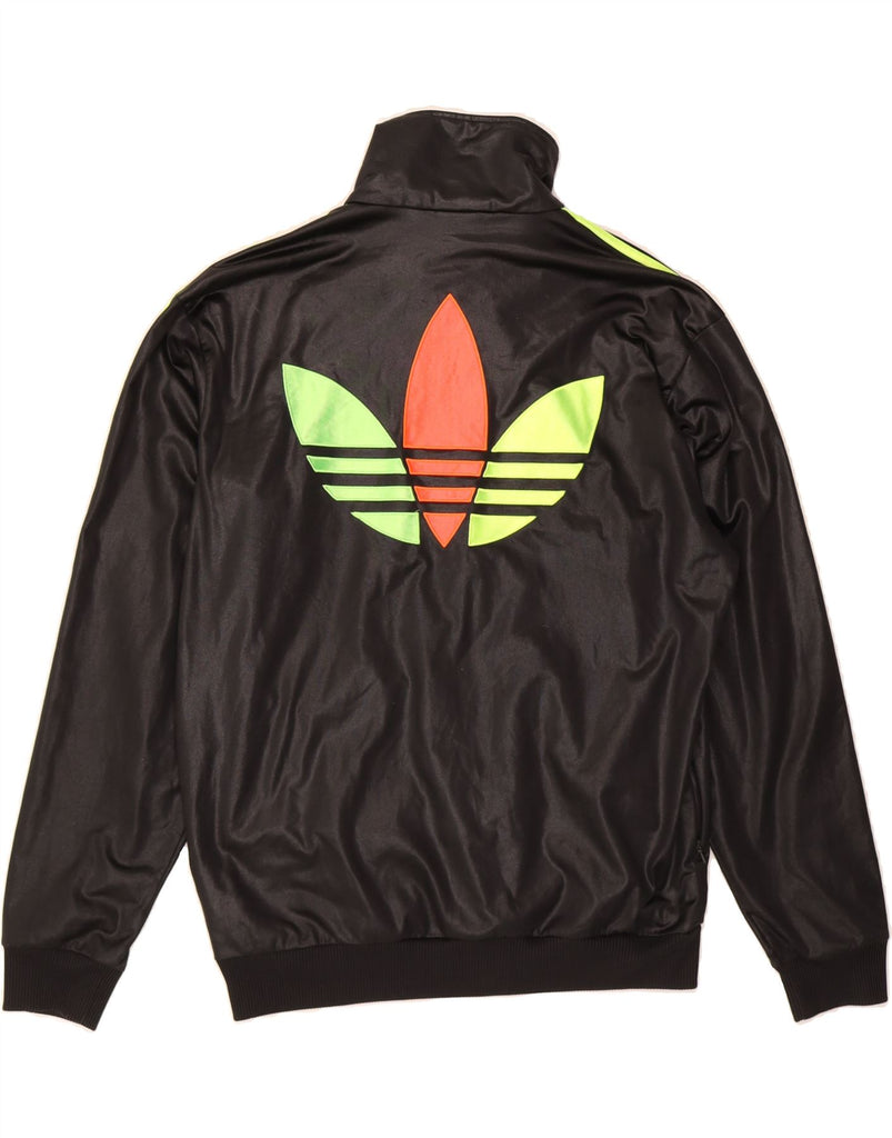 ADIDAS Mens Chile 62 Graphic Tracksuit Top Jacket XL Black Polyester Vintage Adidas and Second-Hand Adidas from Messina Hembry 