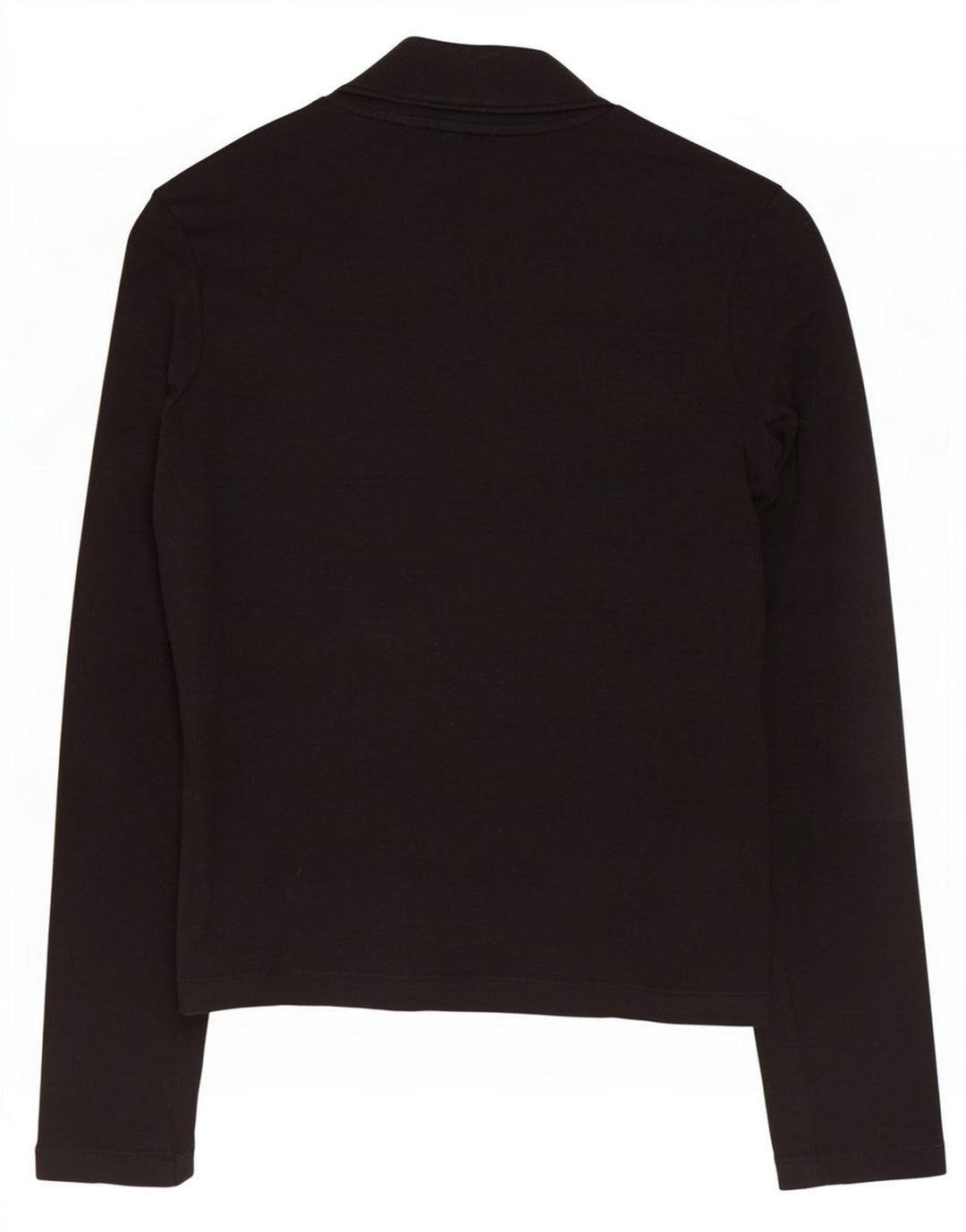 Adidas Womens Top Long Sleeve UK 12 Medium Black Cotton
