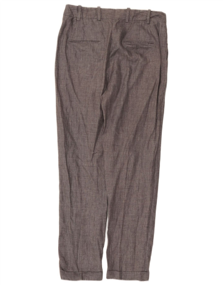 Zara Womens Straight Chino Trousers Medium W28 L27 Grey