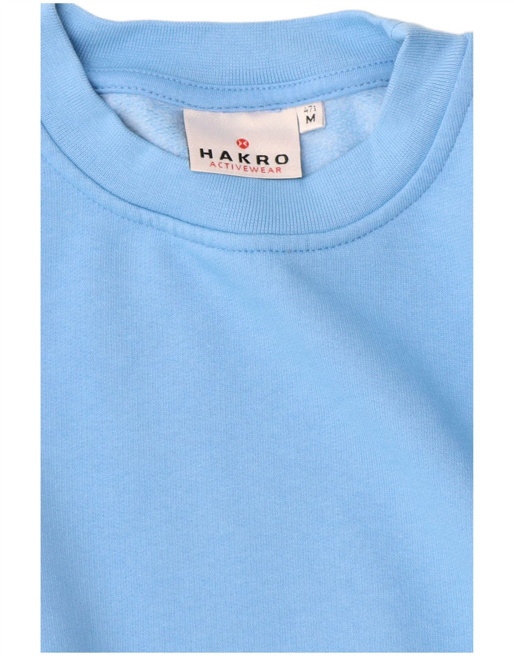 Hakro Mens Sweatshirt Jumper Medium Blue Cotton