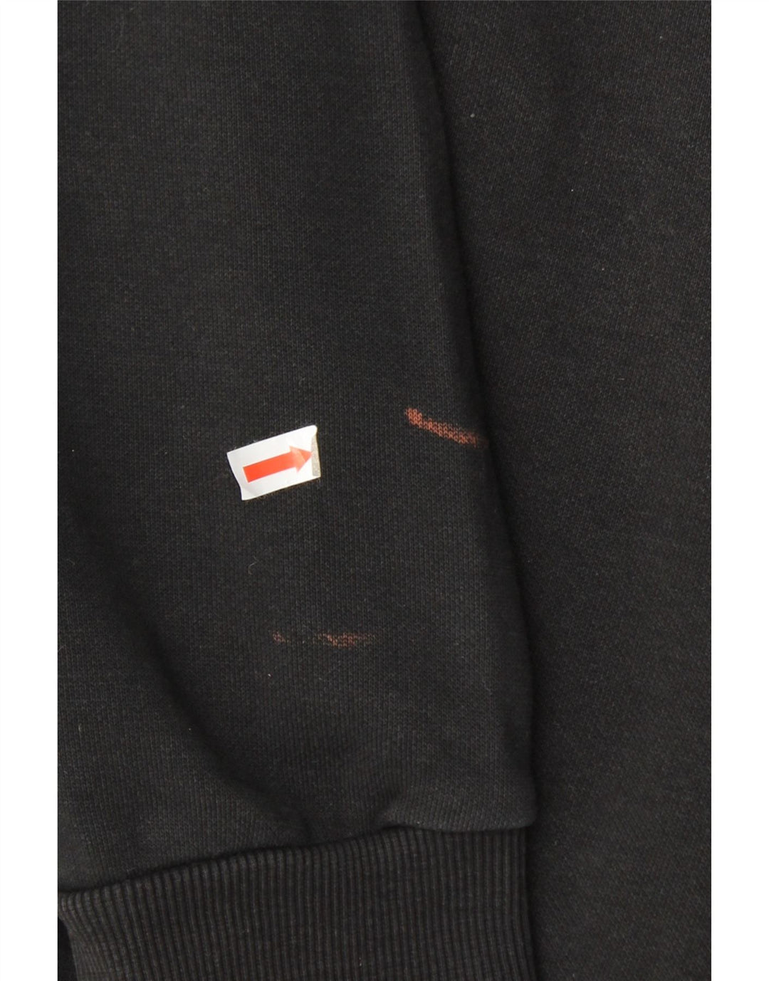PUMA Womens Graphic Hoodie Jumper UK 10 Small Black Polyester Vintage Puma and Second-Hand Puma from Messina Hembry 