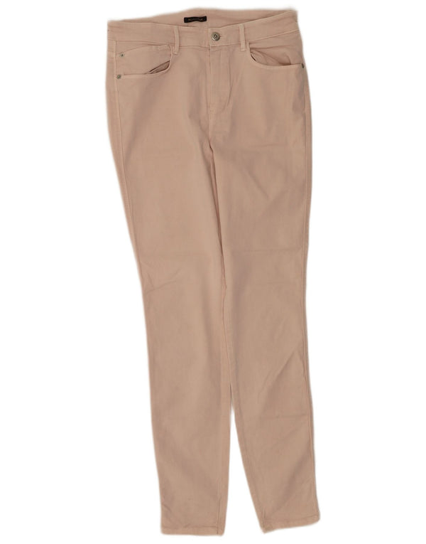 Massimo Dutti Womens Skinny Jeans EU 40 Medium W30 L30 Pink Cotton