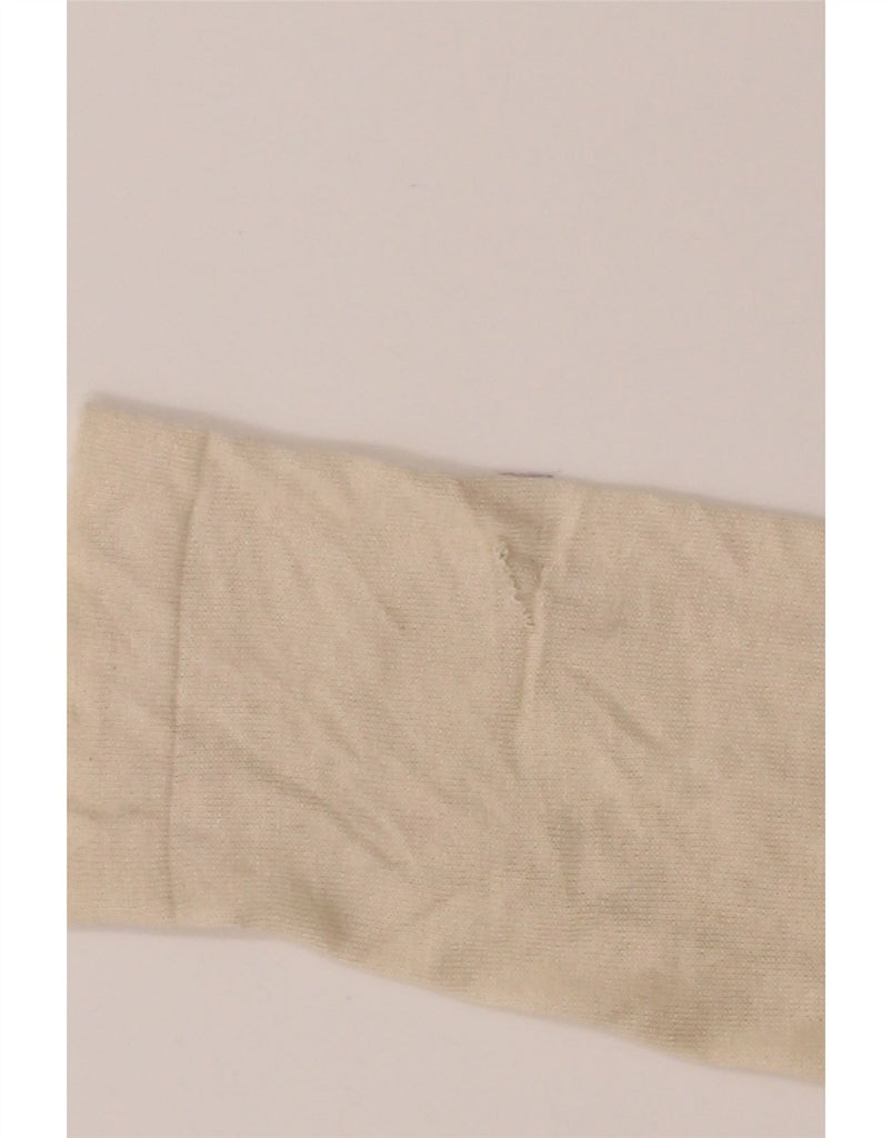 MASSIMO DUTTI Womens 3/4 Sleeve Jumper Dress UK 12 Medium Beige Floral Vintage Massimo Dutti and Second-Hand Massimo Dutti from Messina Hembry 