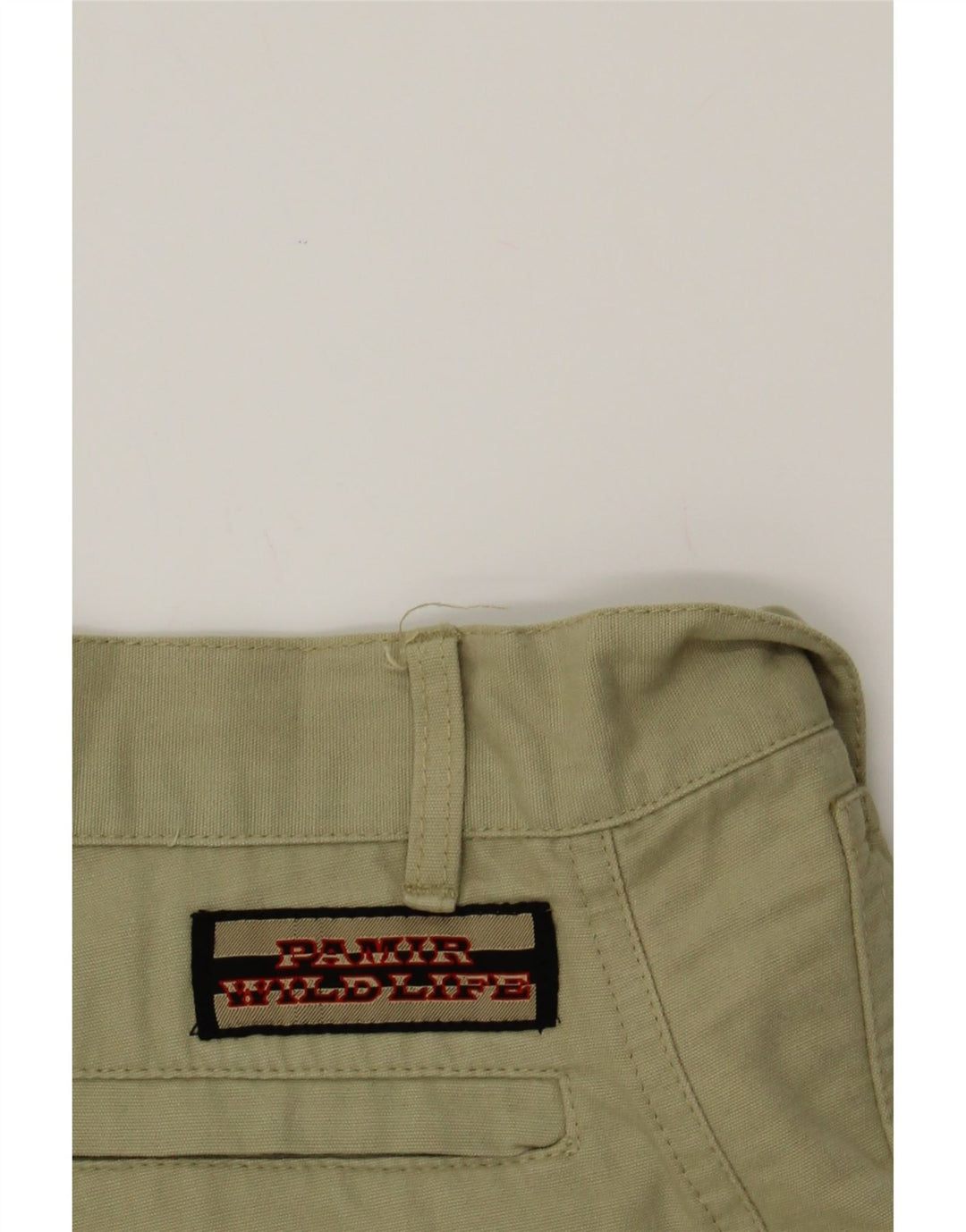 VINTAGE Mens Straight Cargo Trousers W32 L29 Green Cotton Vintage Vintage and Second-Hand Vintage from Messina Hembry 
