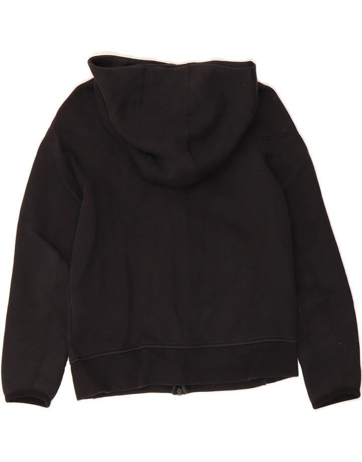 NIKE Boys Zip Hoodie Sweater 10-11 Years Medium Black Cotton Vintage Nike and Second-Hand Nike from Messina Hembry 