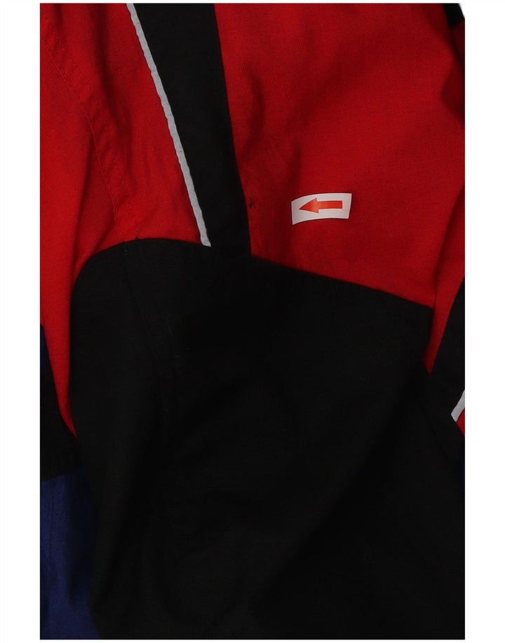 Dainese Mens Motorcycle Graphic Racer Jacket UK 38 Medium Red Colourblock