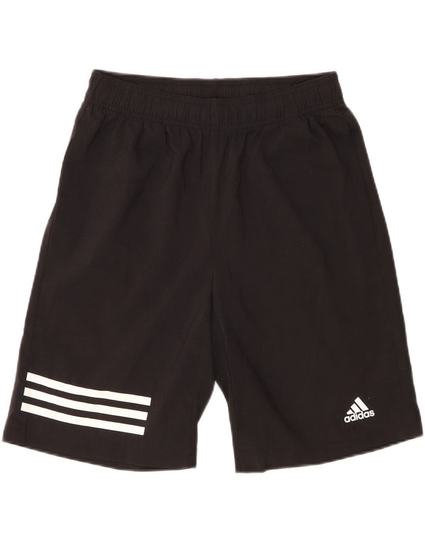 Adidas Boys Climacool Sport Shorts 13-14 Years Large Black Polyester