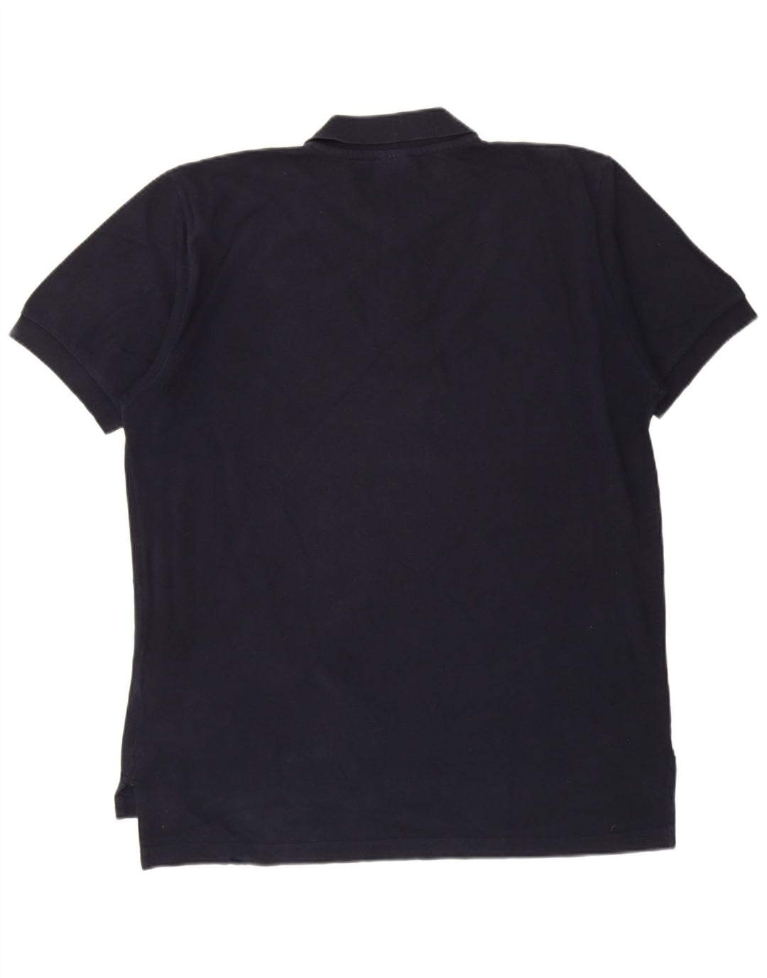 Reebok Mens Polo Shirt Large Navy Blue Cotton