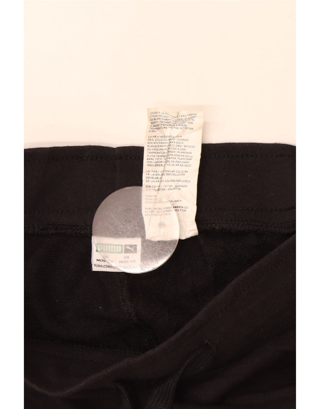 Puma Boys Graphic Sport Shorts 10-11 Years Medium Black Cotton