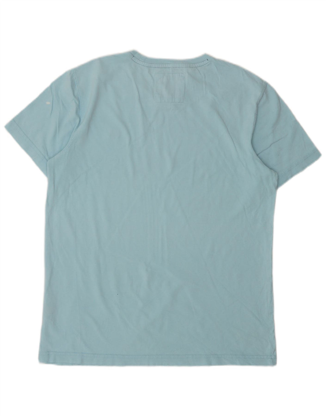 Crew Clothing Mens T-Shirt Top Small Blue Cotton