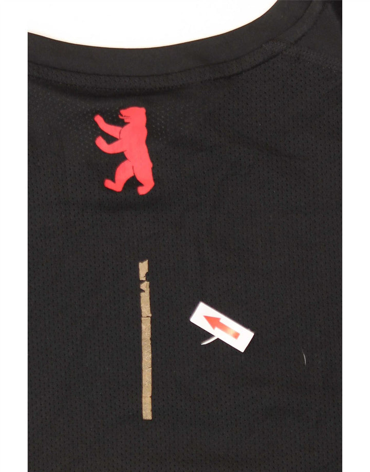 Nike Mens Berlin Graphic T-Shirt Top Large Black Polyester