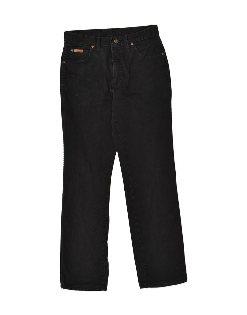 WRANGLER Mens Texas Straight Jeans W32 L32 Black Cotton | Vintage Wrangler | Thrift | Second-Hand Wrangler | Used Clothing | Messina Hembry 