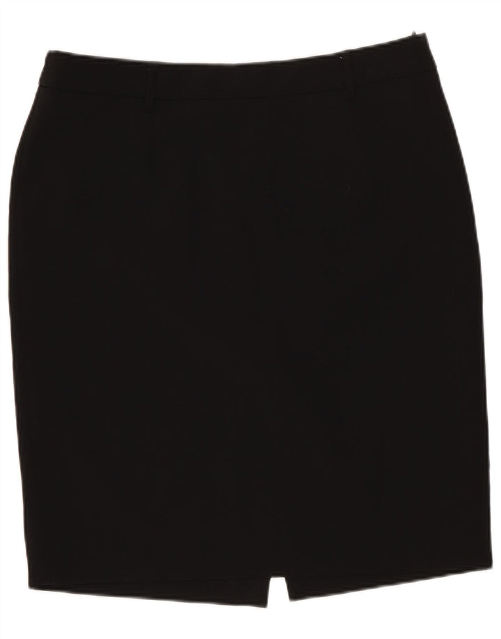 Liu Jo Womens Pencil Skirt IT 42 Medium W30 Black Polyester
