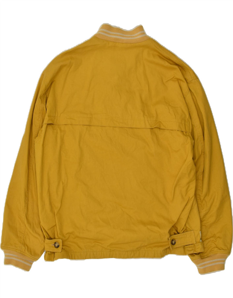 DOLOMITE Mens Bomber Jacket UK 42 XL Yellow Cotton | Vintage Dolomite | Thrift | Second-Hand Dolomite | Used Clothing | Messina Hembry 