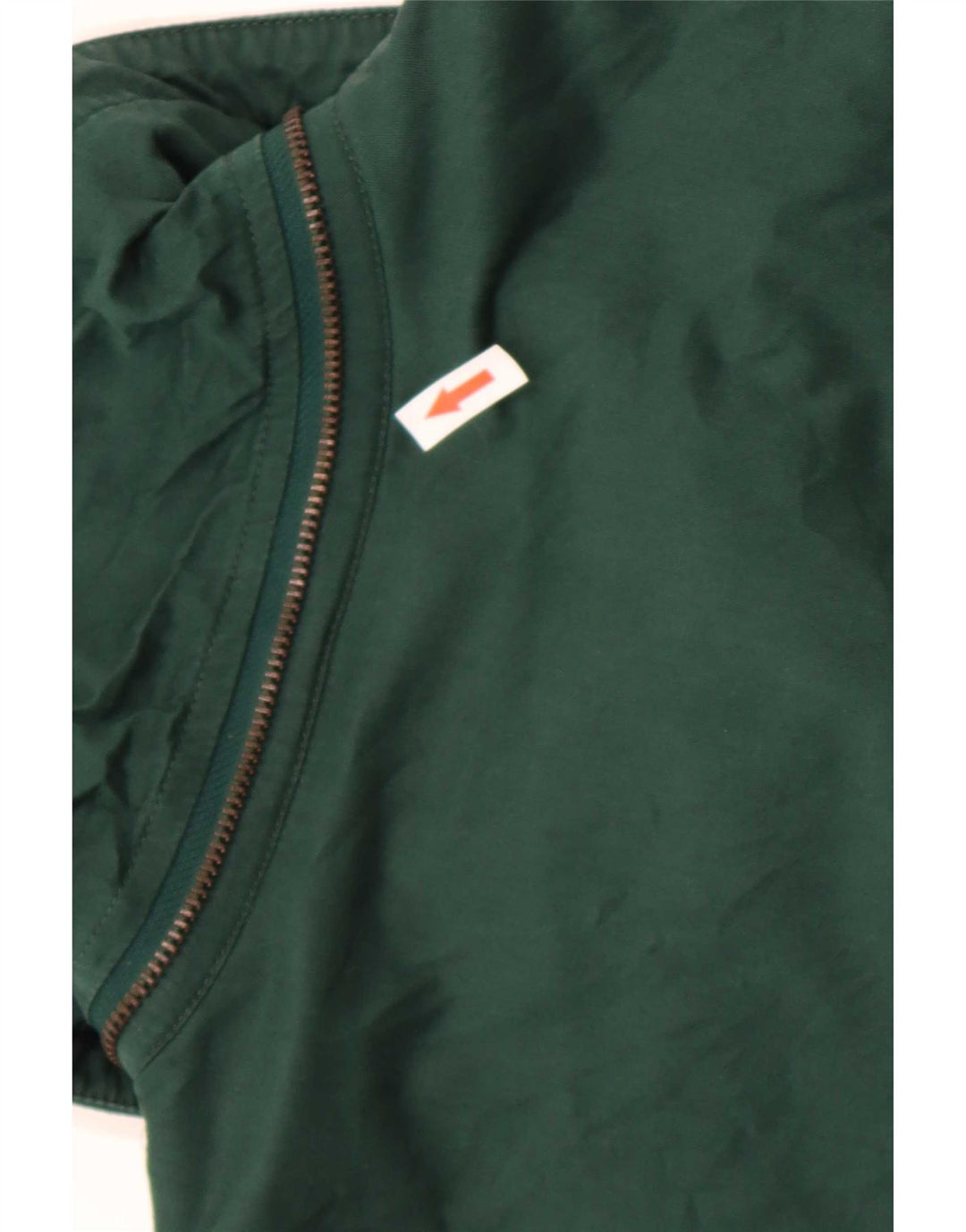 Marlboro Mens Bomber Jacket IT 50 Large Green Colourblock Cotton