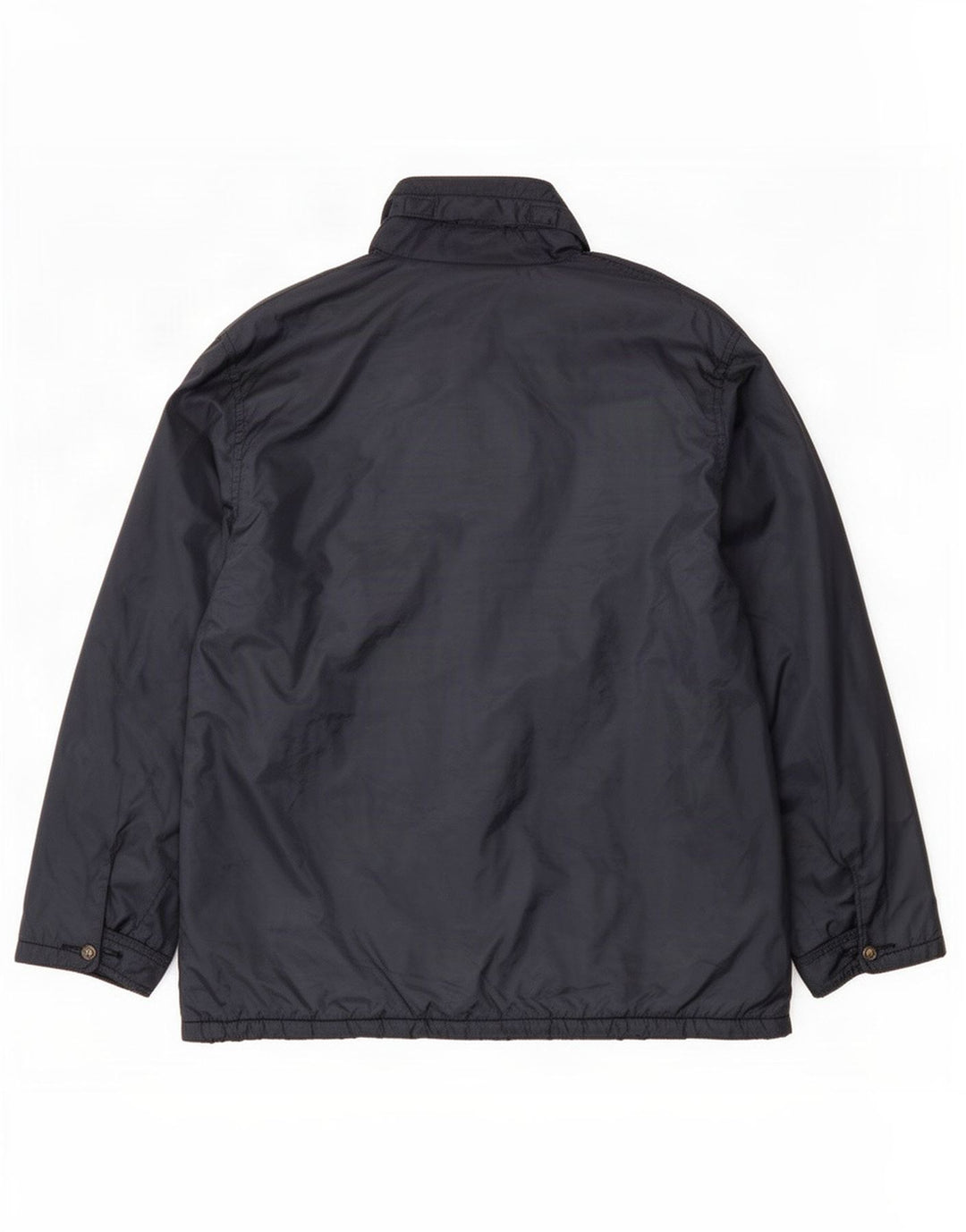 America Mens Windbreaker Jacket UK 42 XL Navy Blue Polyester