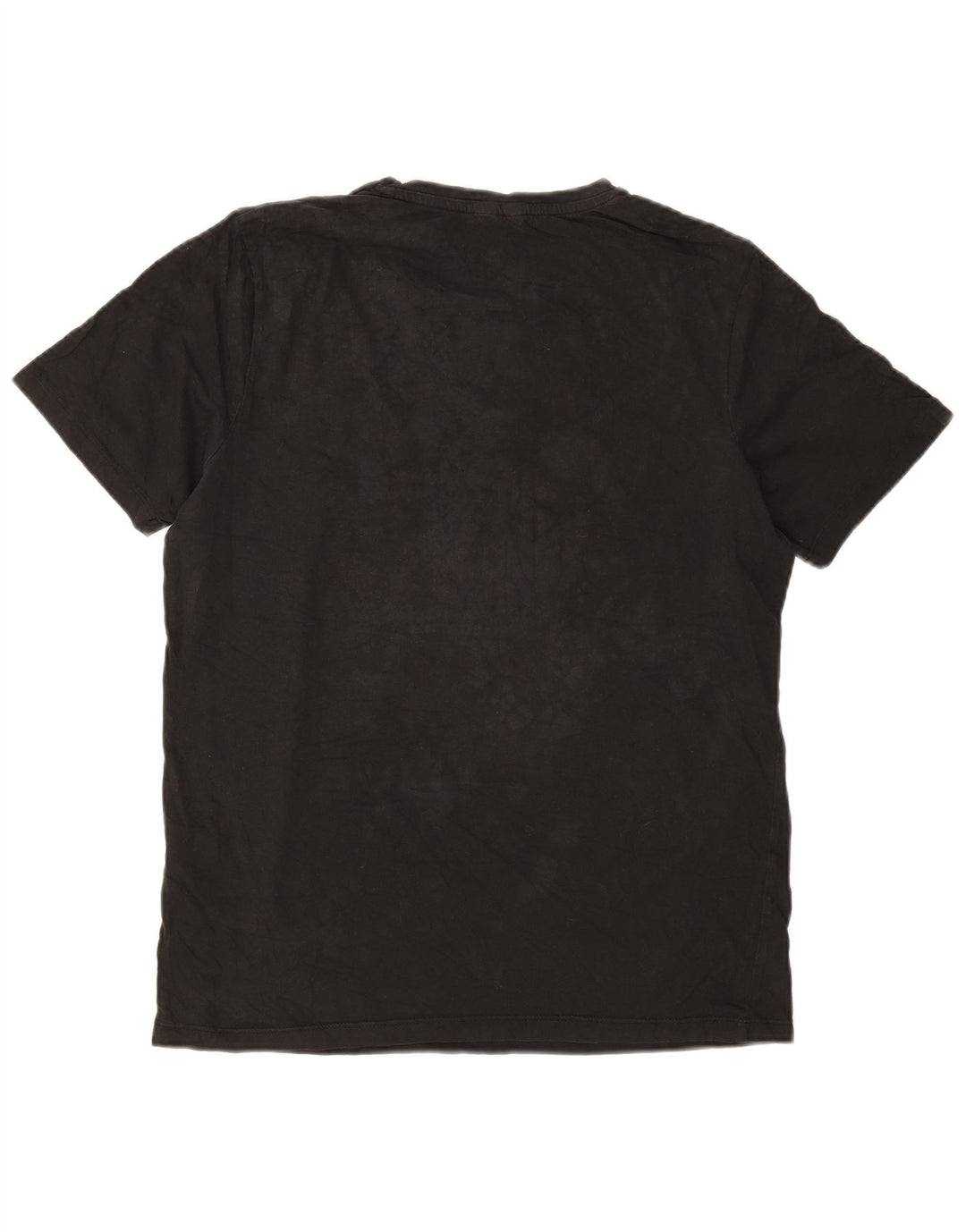 Jack & Jones Mens Graphic T-Shirt Top Large Black Cotton