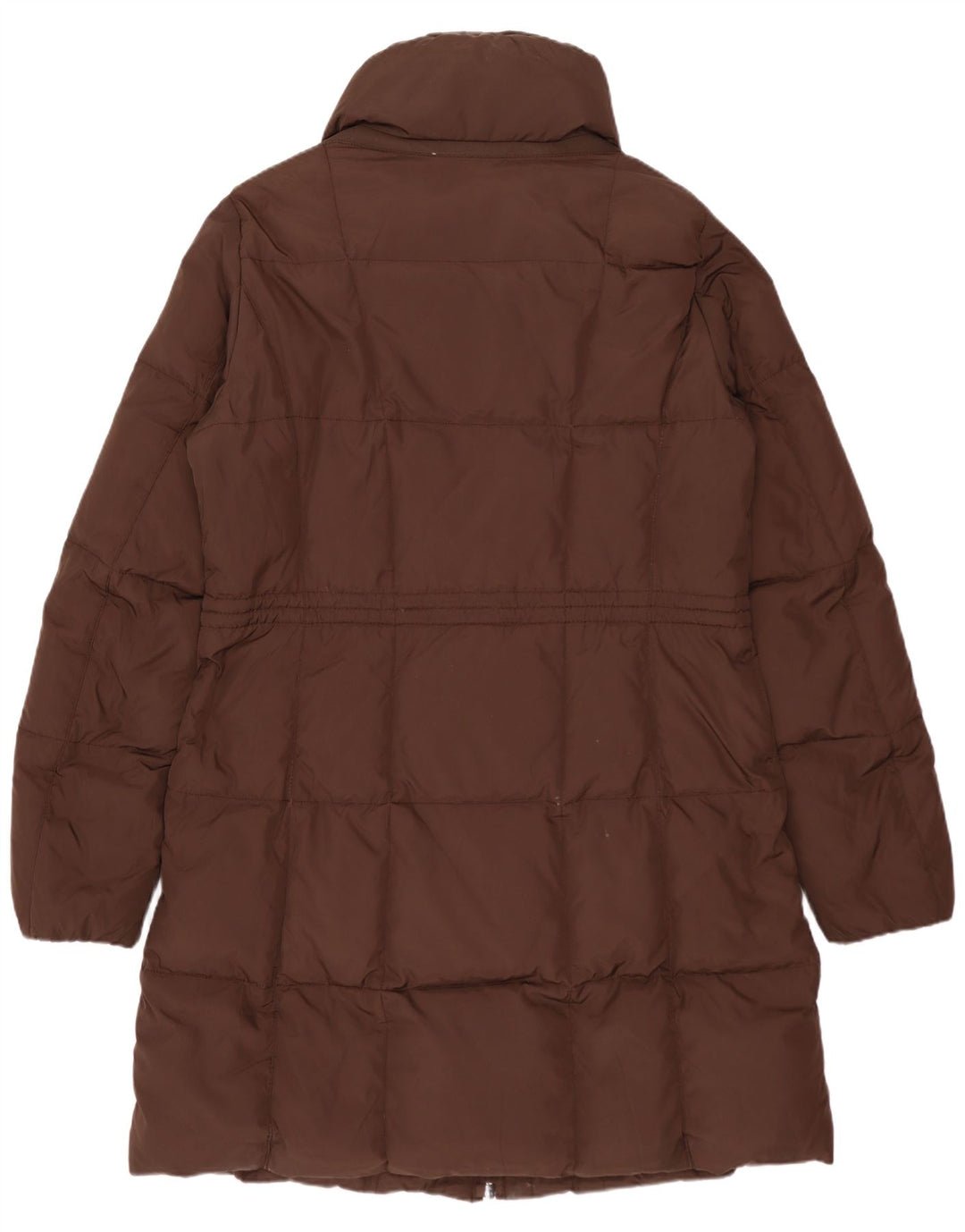 GEOX Womens Respira Padded Coat UK 14 Large Brown