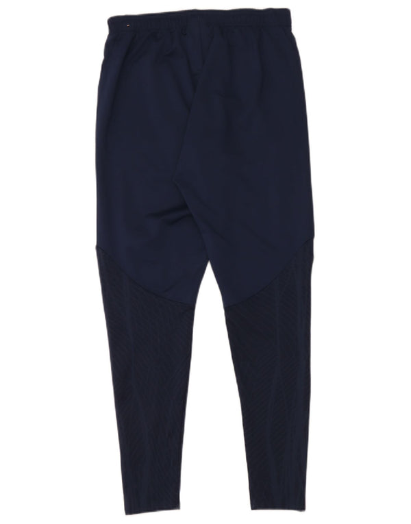 Nike Mens France National Rugby Slim Fit Tracksuit Trousers Small Navy Blue