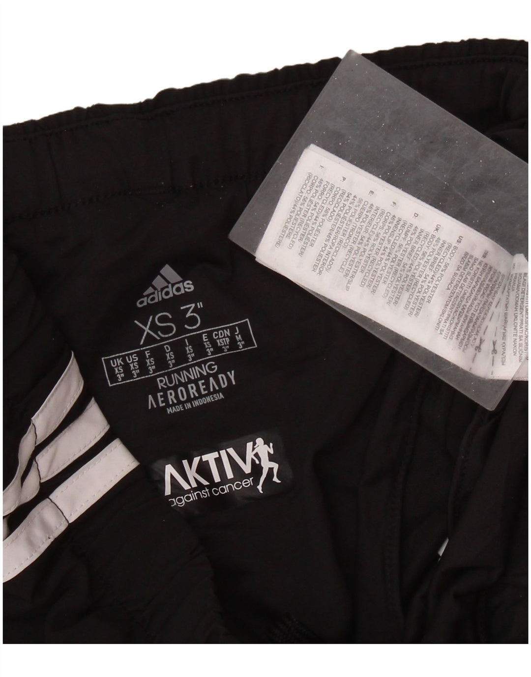 ADIDAS Womens Aeroready Sport Shorts UK 6 XS  Black Polyester