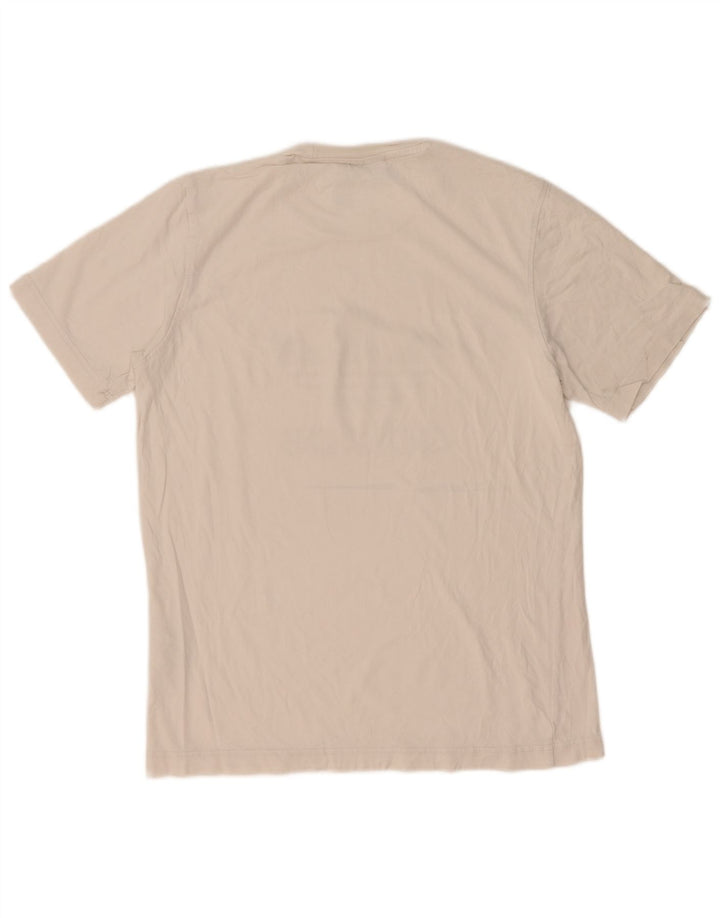 Adidas Mens Graphic T-Shirt Top Small White Cotton