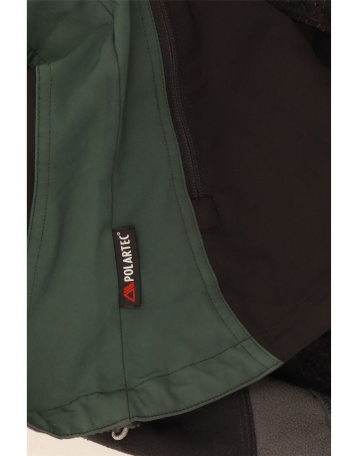 RAB Womens Windbreaker Jacket UK 8 Small Black Colourblock