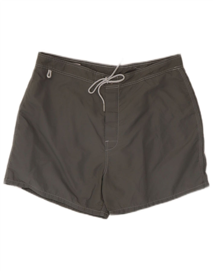 Sundek Mens Swimming Shorts Medium Grey Nylon