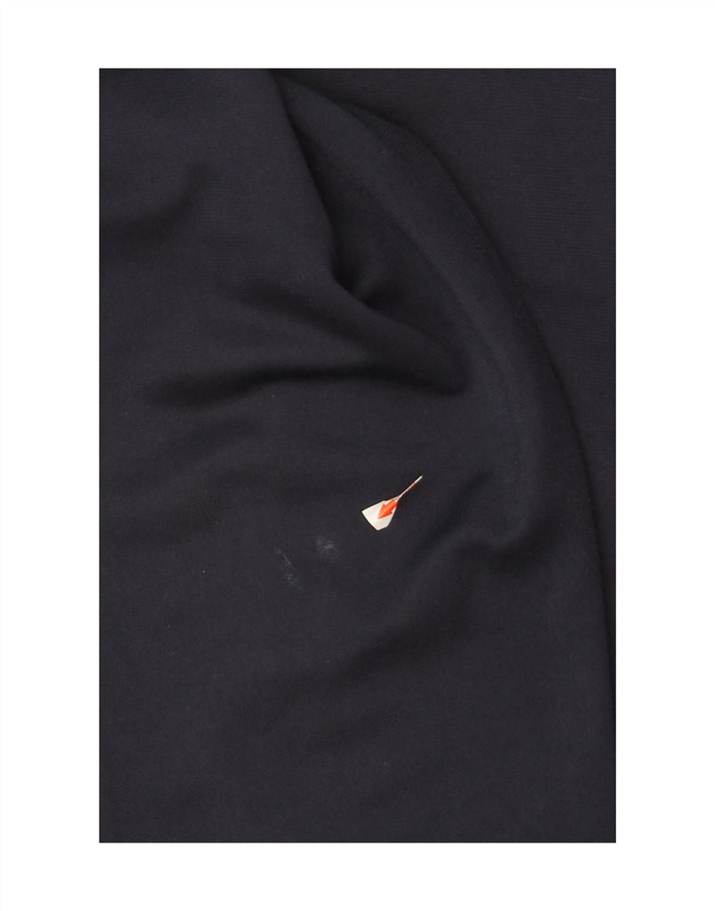 LOTTO Mens Tracksuit Top Jacket Small Navy Blue Colourblock Polyester Vintage Lotto and Second-Hand Lotto from Messina Hembry 