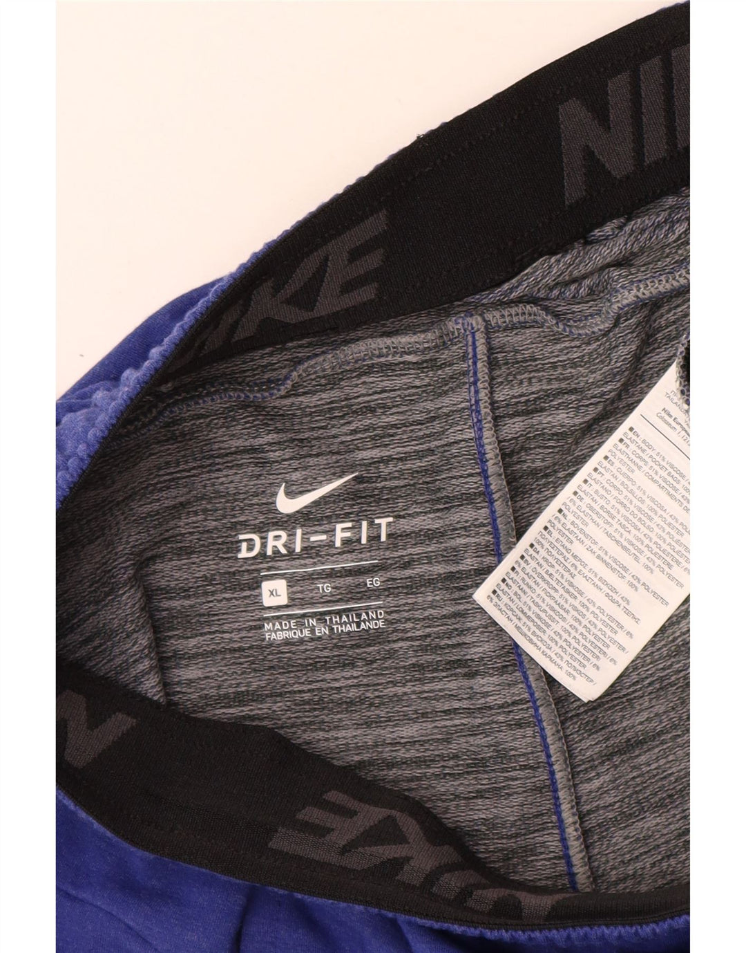 Nike Mens Dri Fit Sport Shorts XL Blue Viscose