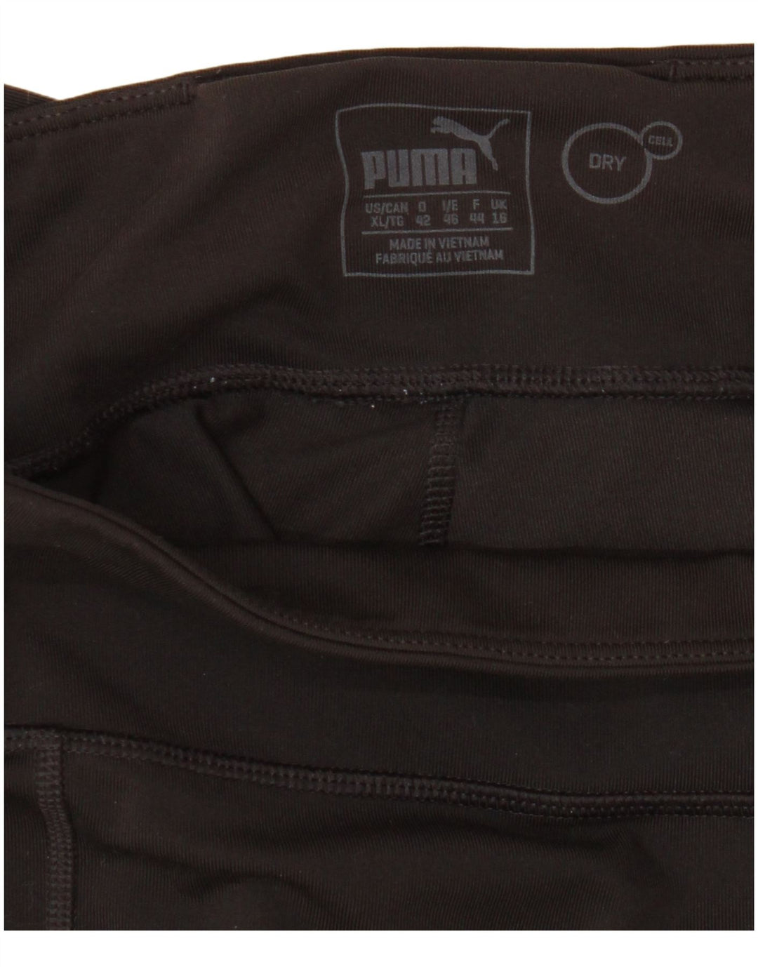 Puma Womens Capri Leggings UK 16 Large  Black